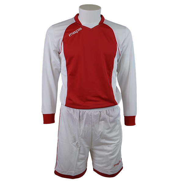 A OUTLET MPS KIT AJAX MANICA LUNGA BIANCO ROSSO